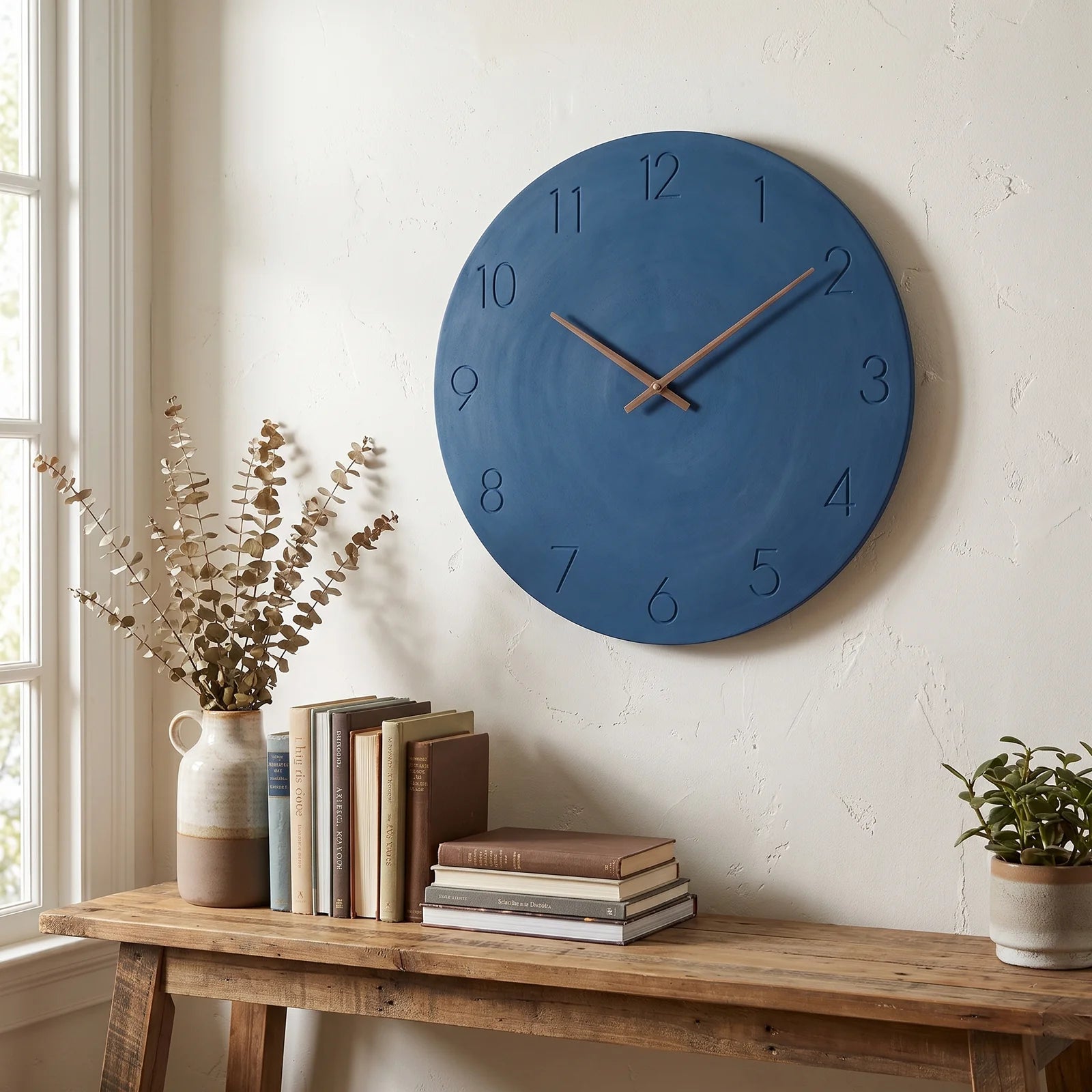Nork Minimalist Wall Clock | Contemporary Wood Design