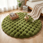 Cloud Comfort Round Bubble Rug | Soft Fluffy Circle Carpet