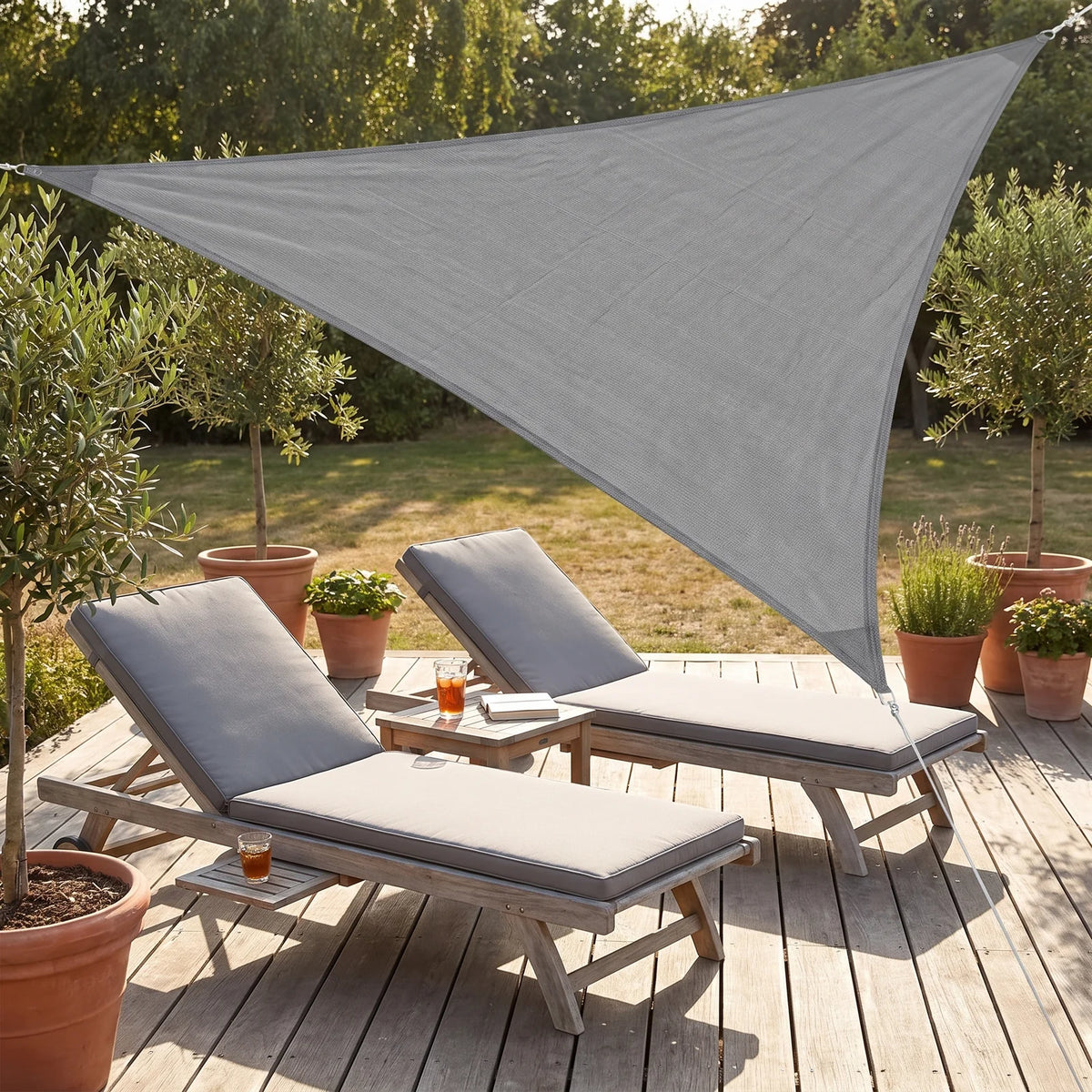 TriBlocker Shade Sail | Waterproof UV-Protect Triangle Design