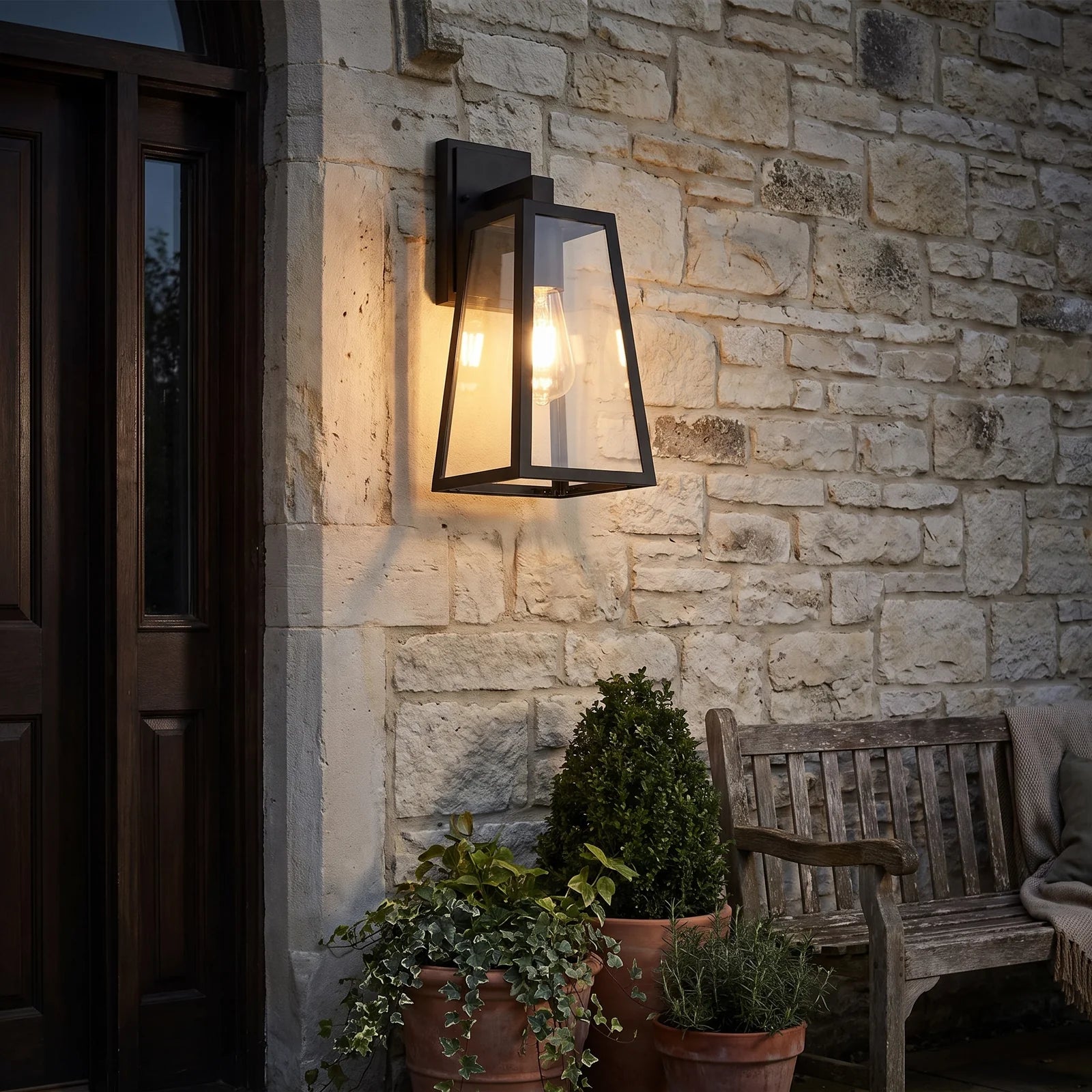 Verona Outdoor Wall Lamp Acrylic