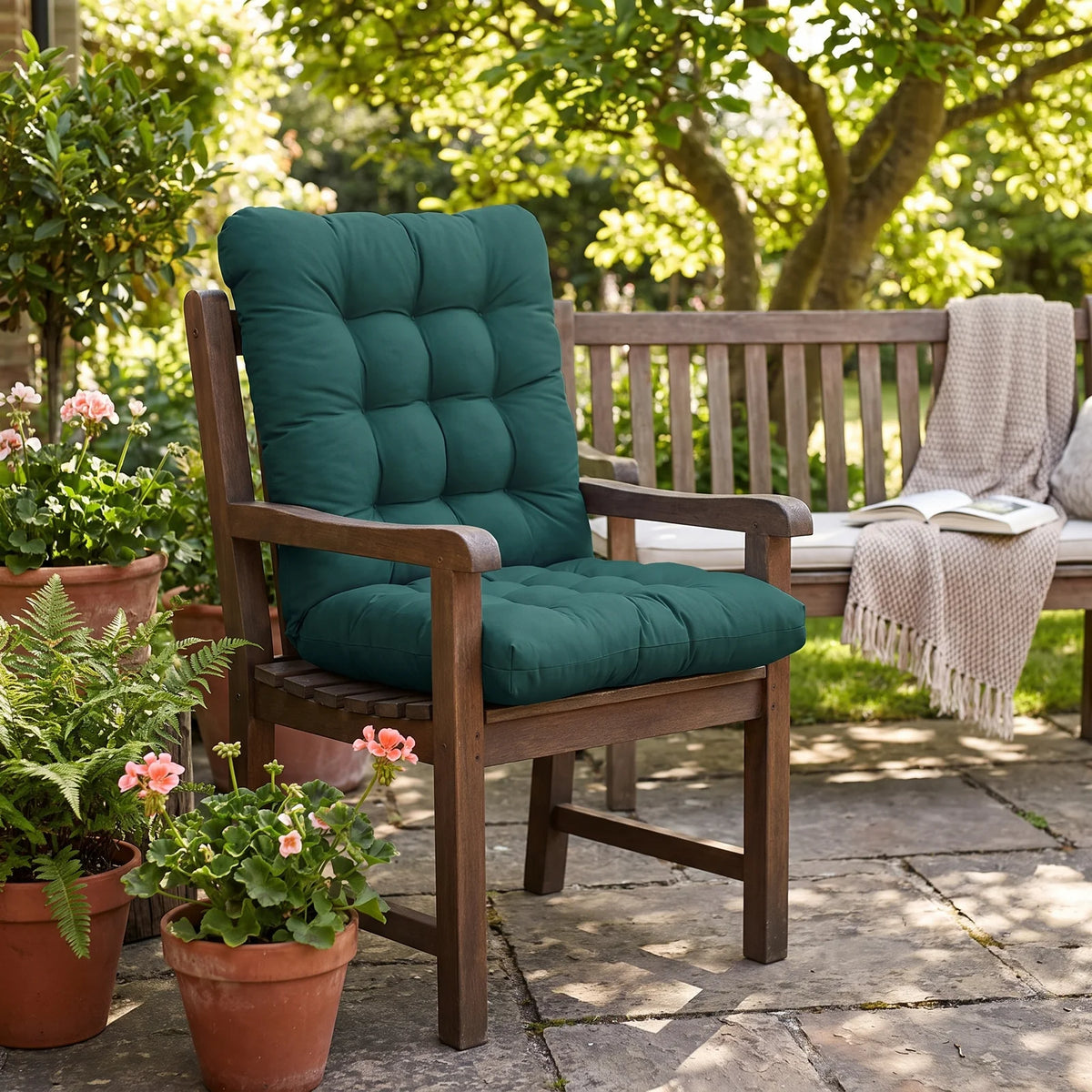 Outdoor Chair Cushion Green
