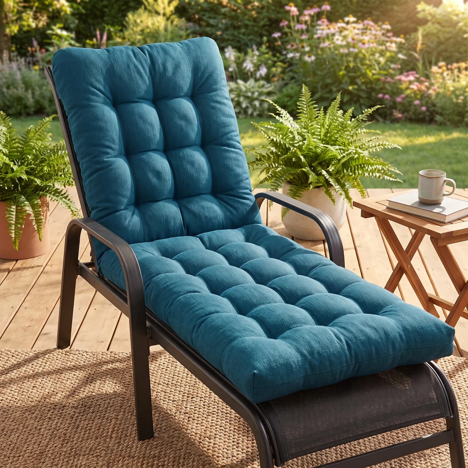 Outdoor Chair Cushion Blue
