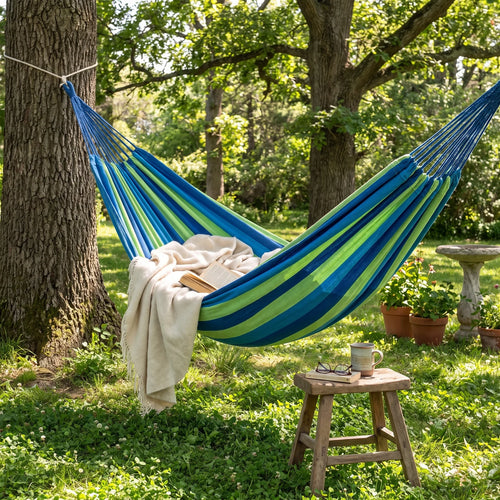 Canvas Hammock Blue