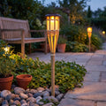 Solar Bamboo Flame Lights