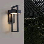 Applique murale scandinave en aluminium