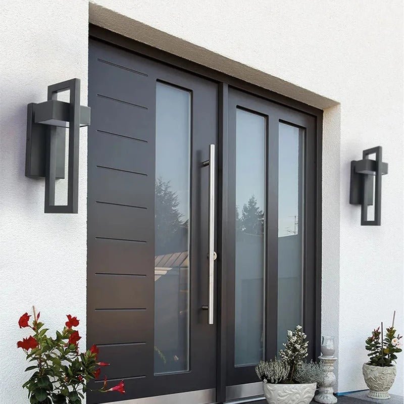 Applique murale scandinave en aluminium