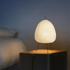 Lampe de table japonaise en papier de riz