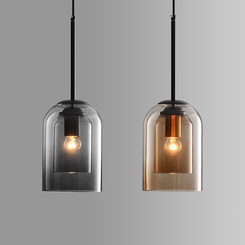 Suspension luminaire scandinave en verre