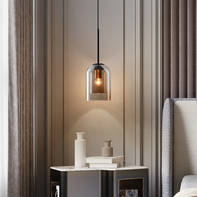 Suspension luminaire scandinave en verre